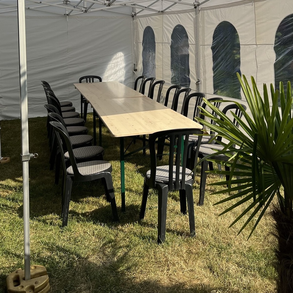 Festtisch 220 x 80 cm